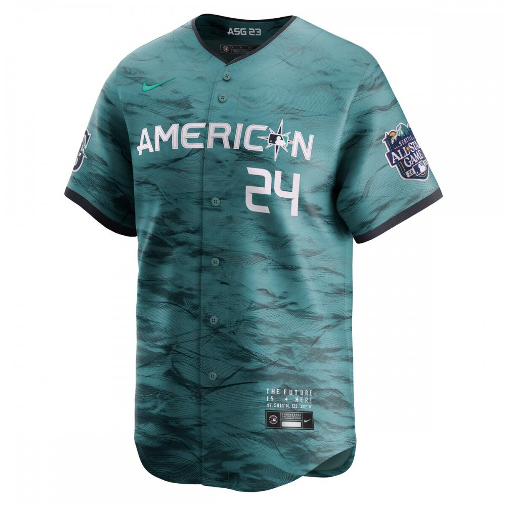 Ken Griffey Jr. American League 2023 MLB All-Star Game Limited Player Jersey - Teal-Pro Kit Vault | Brand New 26/27 Sports Jerseys